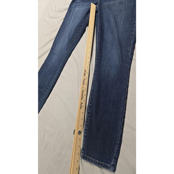 Tommy Hilfiger Jeans Womens 8 Blue Skinny Stretch Denim Mid Rise Classic Style - Picture 5 of 11